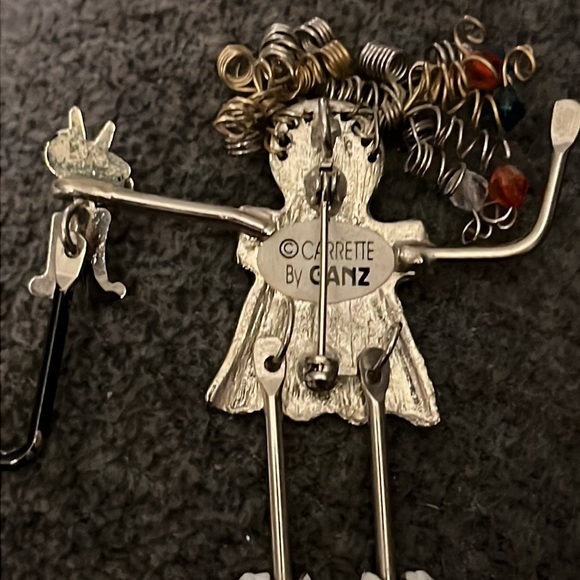 Carrette by Ganz Brats Crazy Cat Lady Pin Brooch - Picture 7 of 7